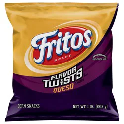 Fritos Corn Snacks, Flavor Twists Queso Flavored