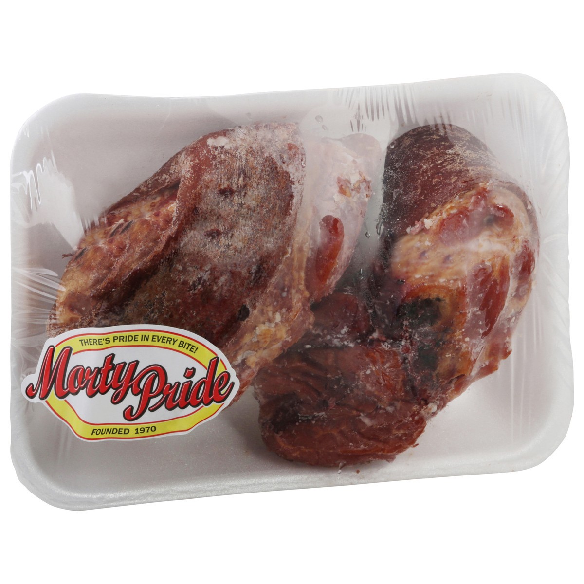 slide 1 of 13, Morty Pride Smoked Pork Hocks, per lb