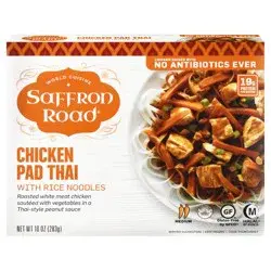 Saffron Road Medium Chicken Pad Thai with Rice Noodles 10 oz