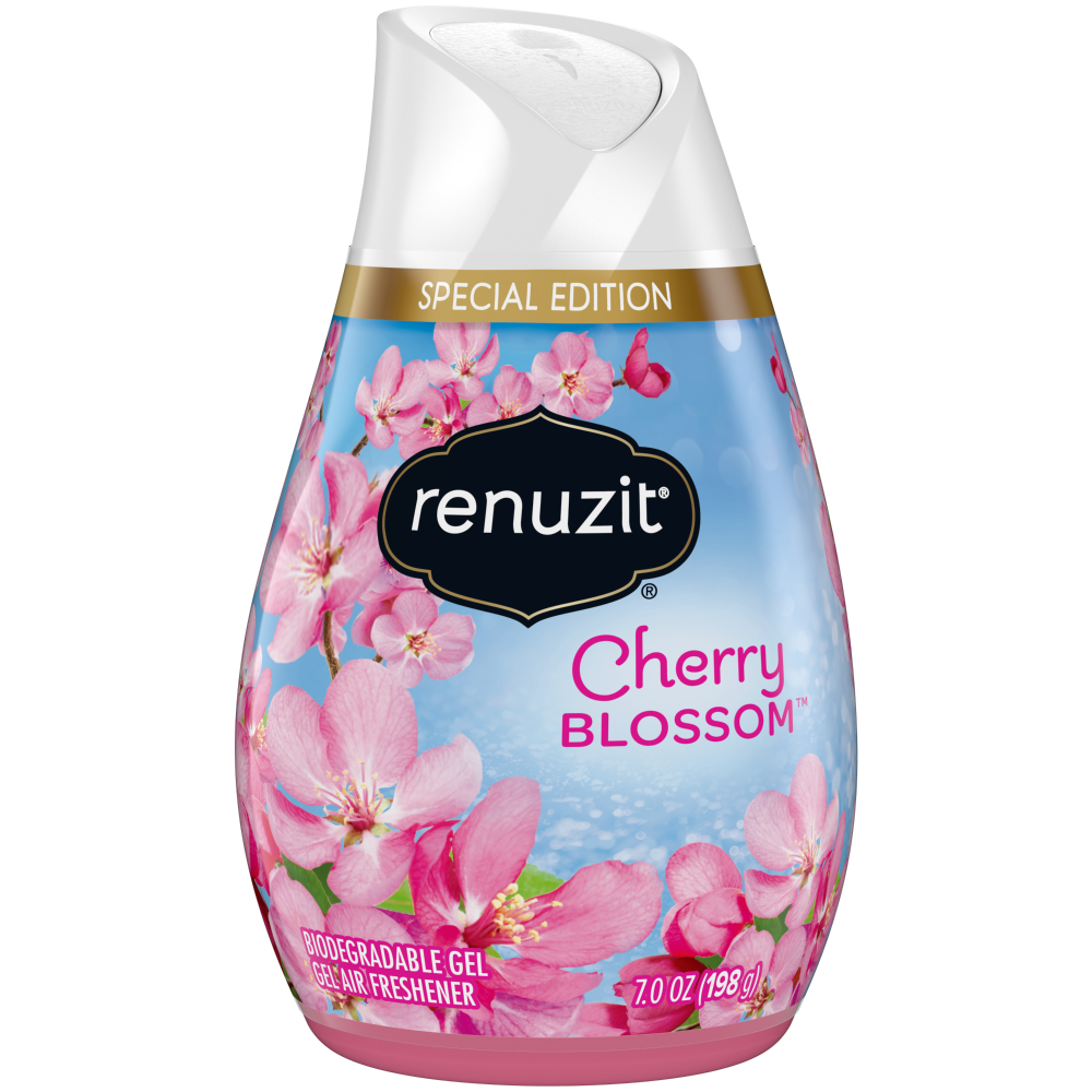 slide 2 of 2, Renuzit Gel Air Freshener, Cherry Blossoms, 7 oz