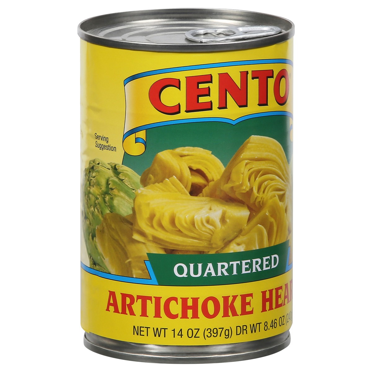 slide 3 of 14, Cento Quartered Artichoke Hearts 14 oz, 14 oz