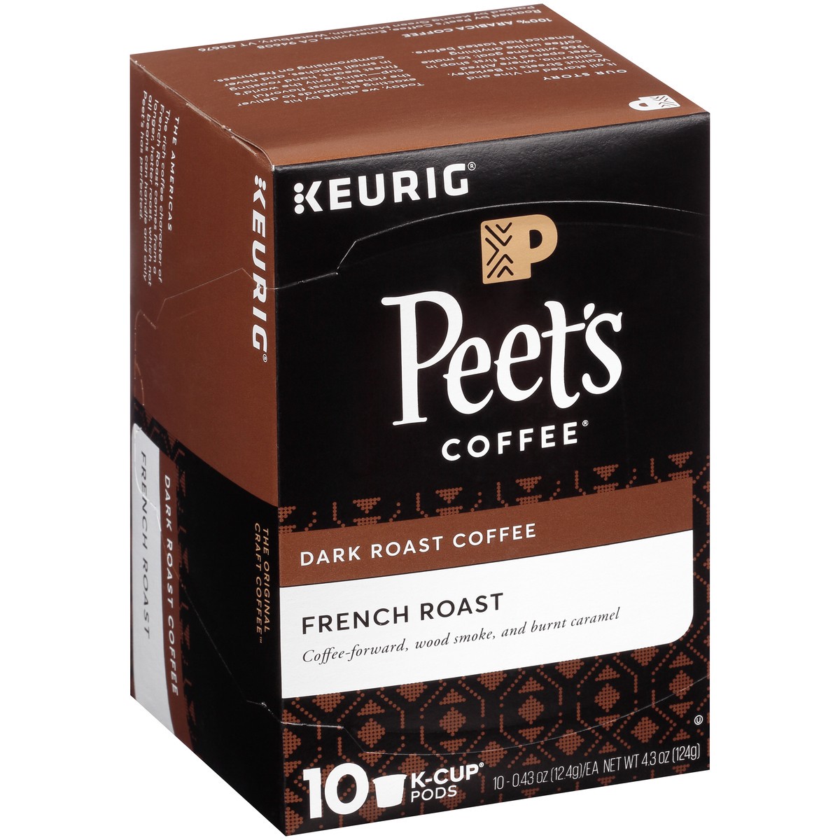 slide 7 of 9, Peet's French Roast Dark - 10 ct, 10 ct