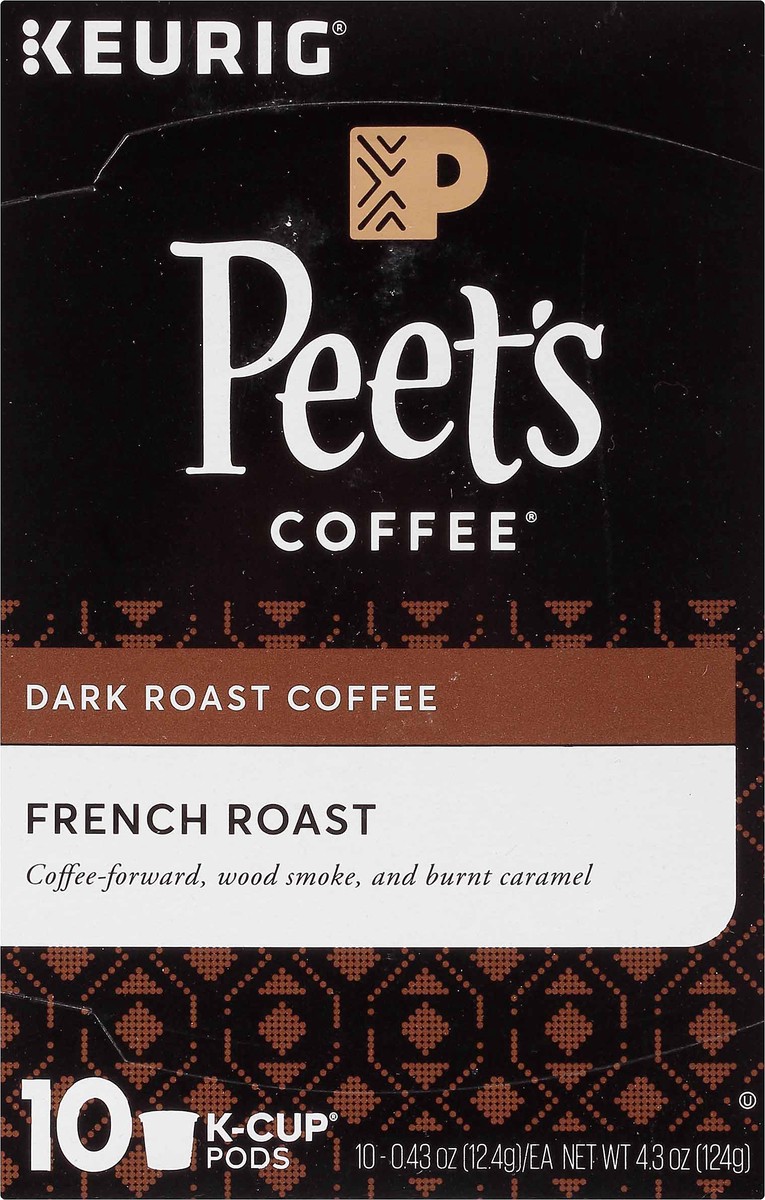 slide 5 of 9, Peet's French Roast Dark - 10 ct, 10 ct