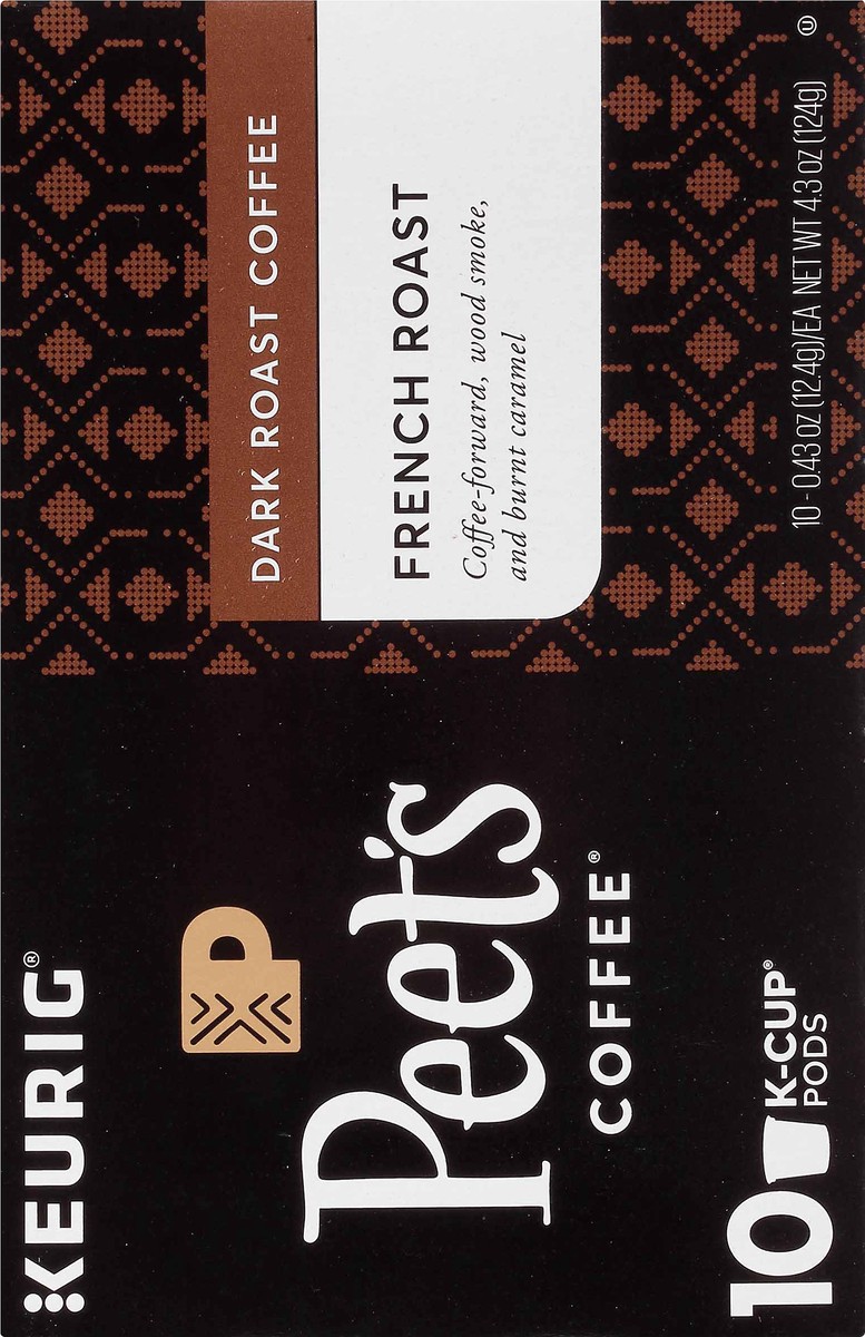 slide 8 of 9, Peet's French Roast Dark - 10 ct, 10 ct