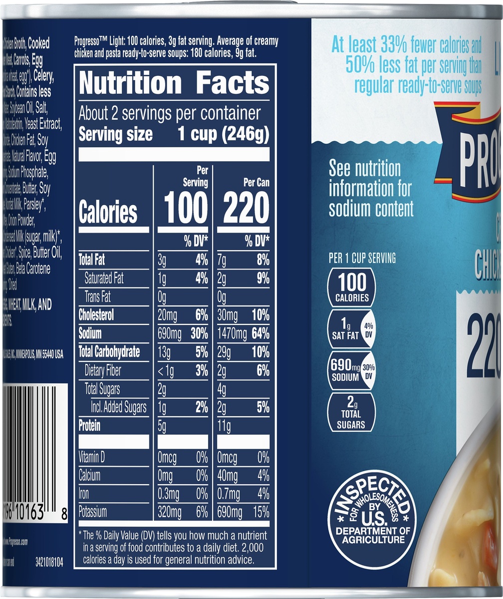 Progresso Light Creamy Chicken Noodle Soup 18.5 oz Shipt