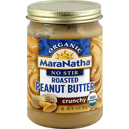 slide 4 of 4, MaraNatha Organic No Stir Crunchy Roasted Peanut Butter, 16 oz