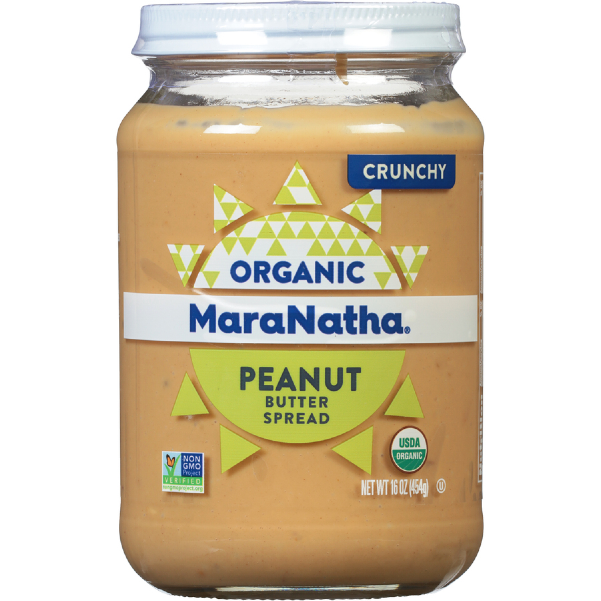 slide 1 of 4, MaraNatha Organic No Stir Crunchy Roasted Peanut Butter, 16 oz