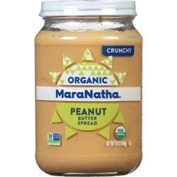 MaraNatha Organic No Stir Crunchy Roasted Peanut Butter