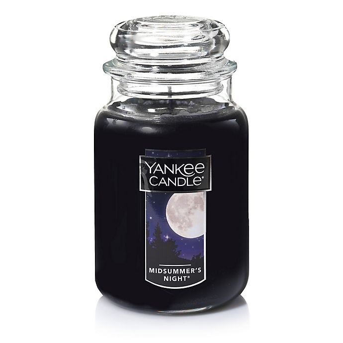 slide 1 of 1, Yankee Candle - Midsummer's Night Large Jar Candle, 22 oz