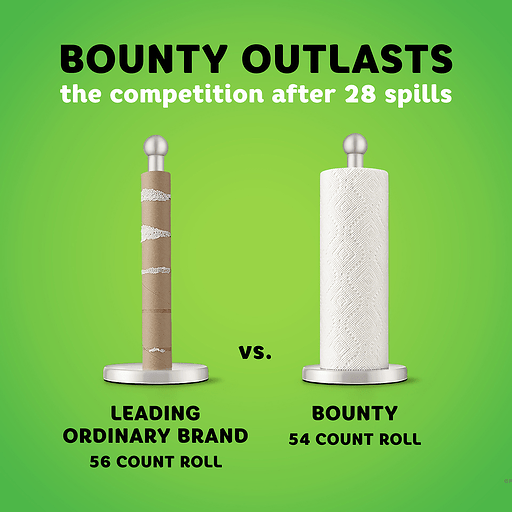 slide 3 of 8, Bounty Regular Roll White, 11 ct