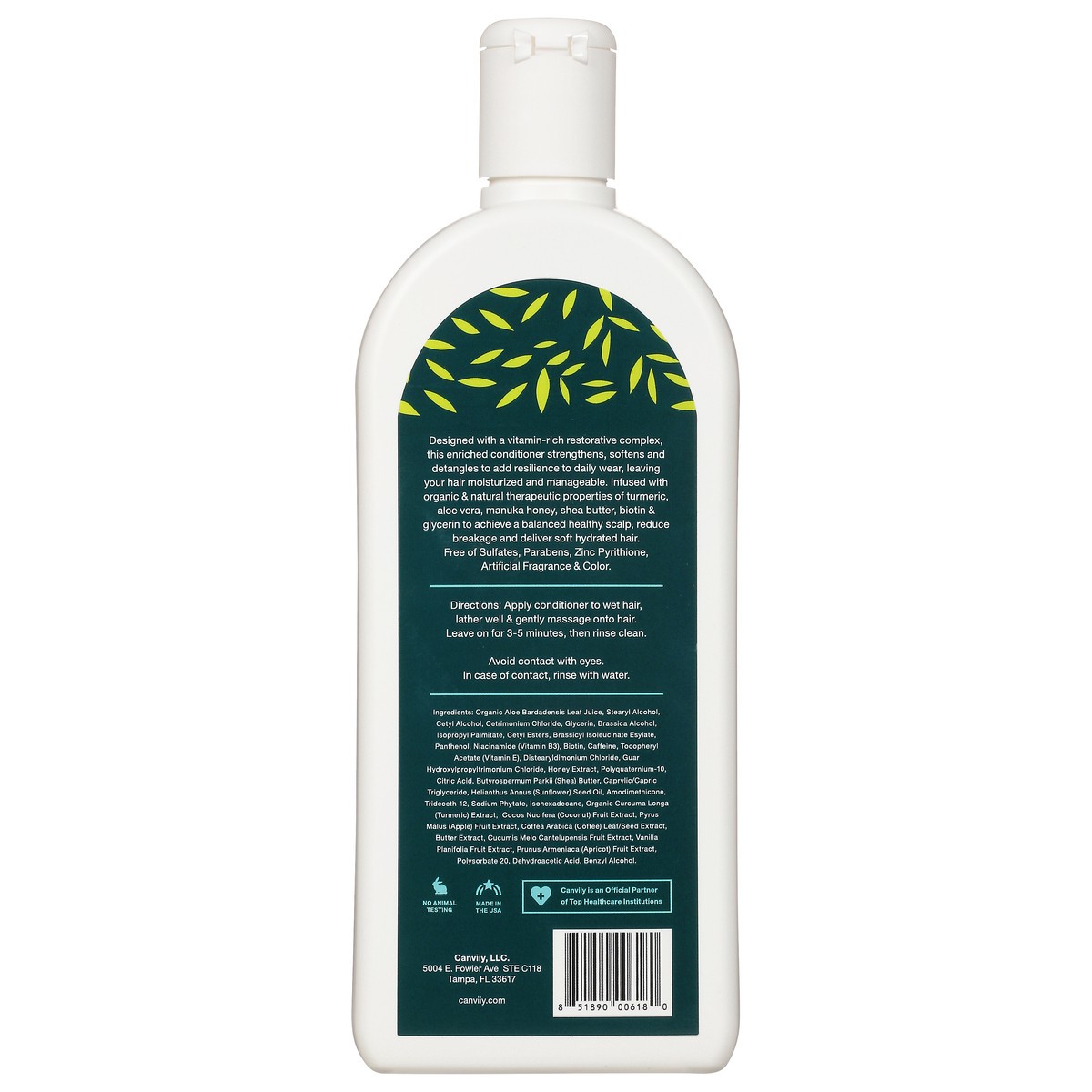 slide 3 of 10, Canviiy Scalp Bliss Moisture + Repair Organic-Based Conditioner 12 fl oz, 12 fl oz