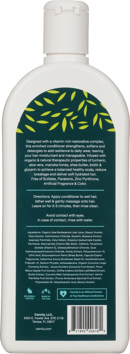 slide 7 of 10, Canviiy Scalp Bliss Moisture + Repair Organic-Based Conditioner 12 fl oz, 12 fl oz