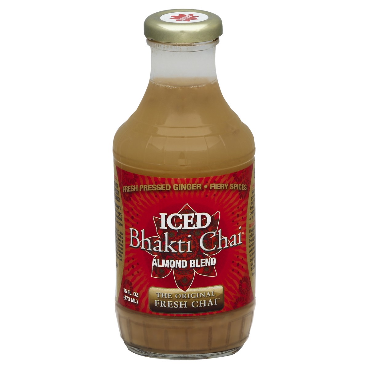 slide 4 of 4, Bhakti Iced Chai - 16 oz, 16 oz