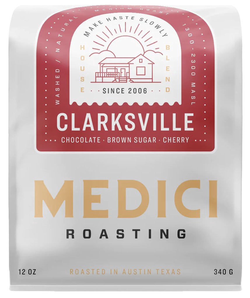 slide 1 of 1, Medici Clarksville Blend Whole Bean Coffee, 12 oz