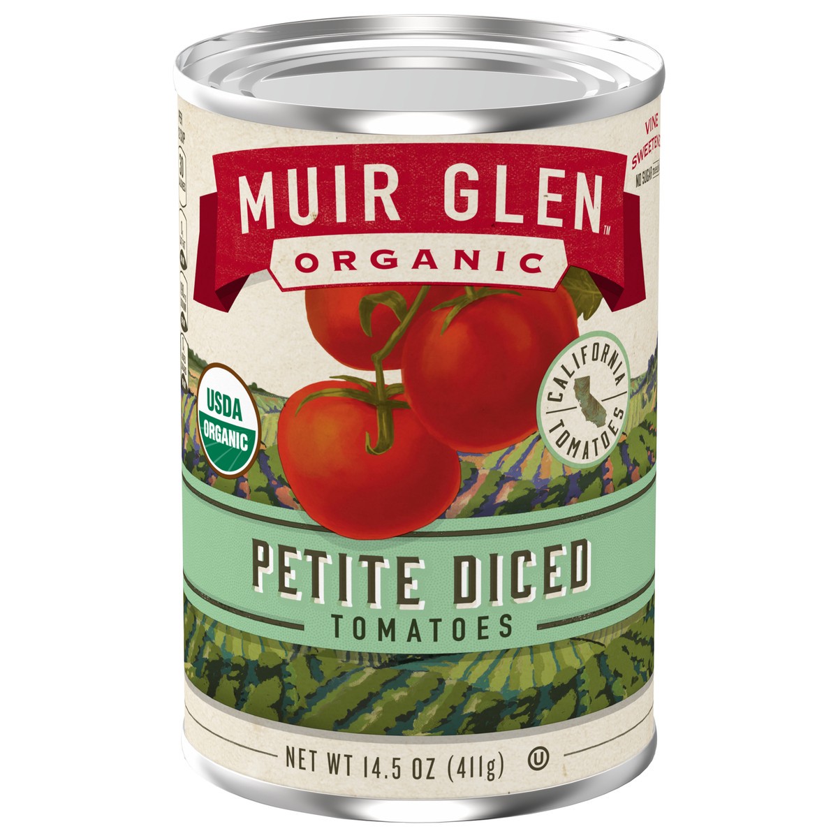 slide 1 of 10, Muir Glen Petite Diced Tomatoes, 14.5 ounces, 14.5 oz