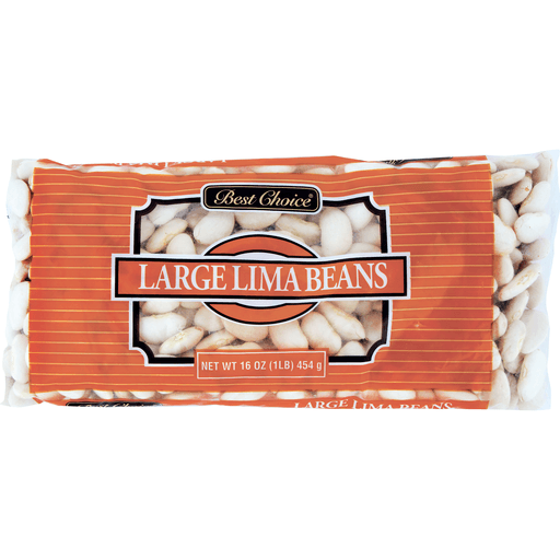 slide 1 of 1, Best Choice Large Lima Bean, 16 oz