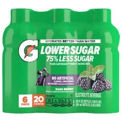 Gatorade Ls Rain Berry 20oz 6pk