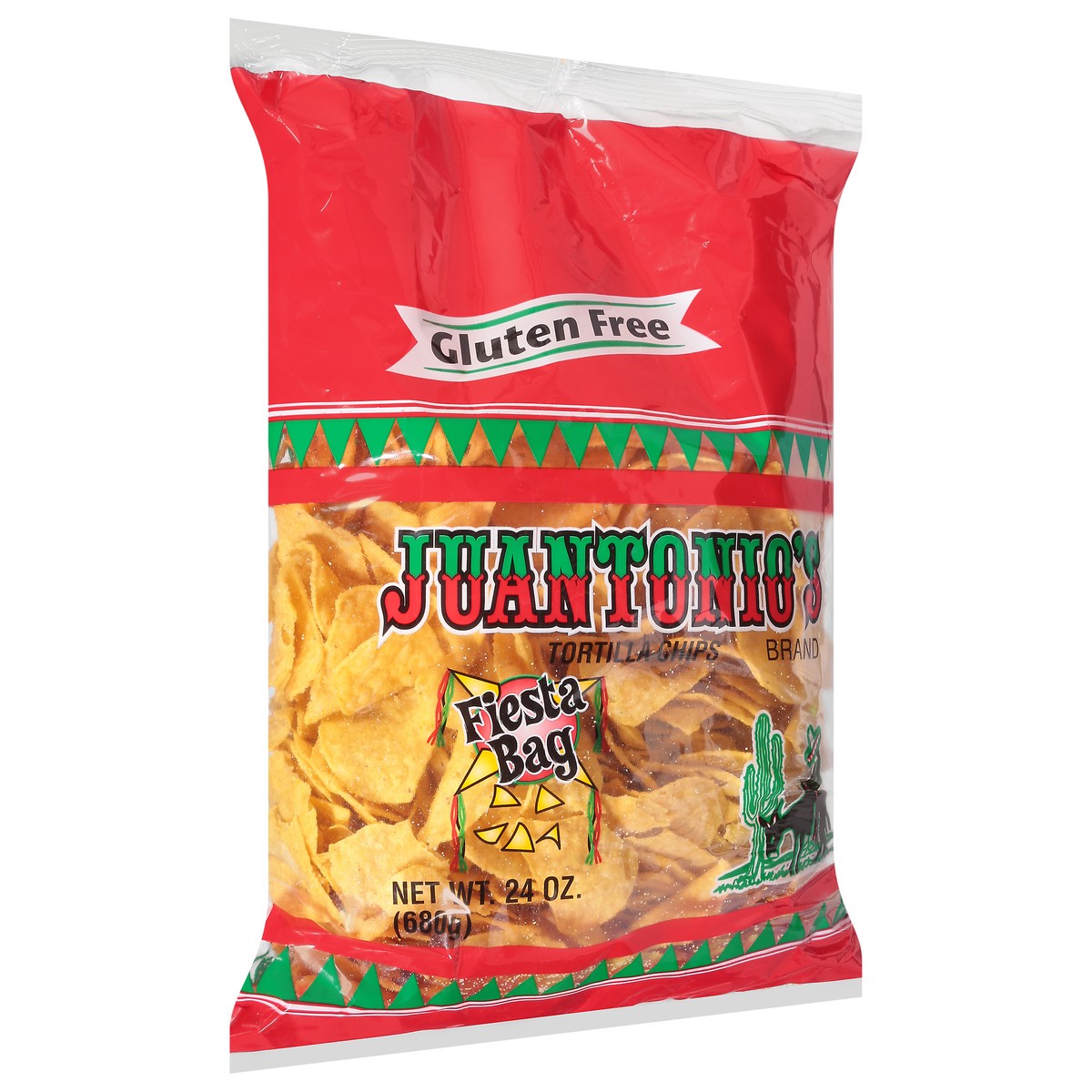 slide 4 of 9, Juantonio's Gluten Free Fiesta Bag Tortilla Chips 24 oz, 24 oz