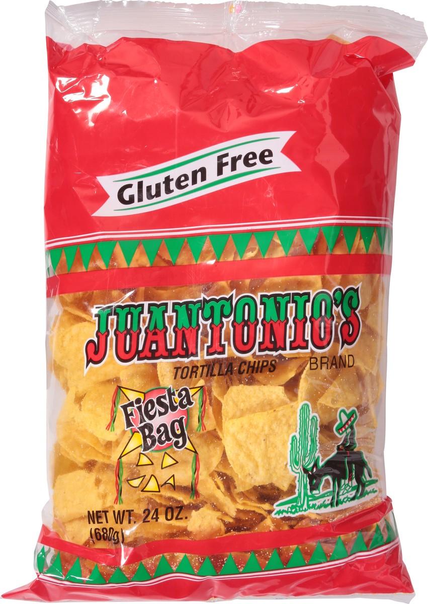 slide 7 of 9, Juantonio's Gluten Free Fiesta Bag Tortilla Chips 24 oz, 24 oz