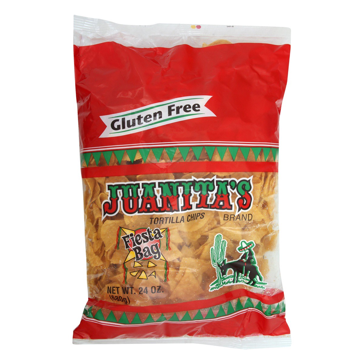 slide 1 of 9, Juantonio's Gluten Free Fiesta Bag Tortilla Chips 24 oz, 24 oz