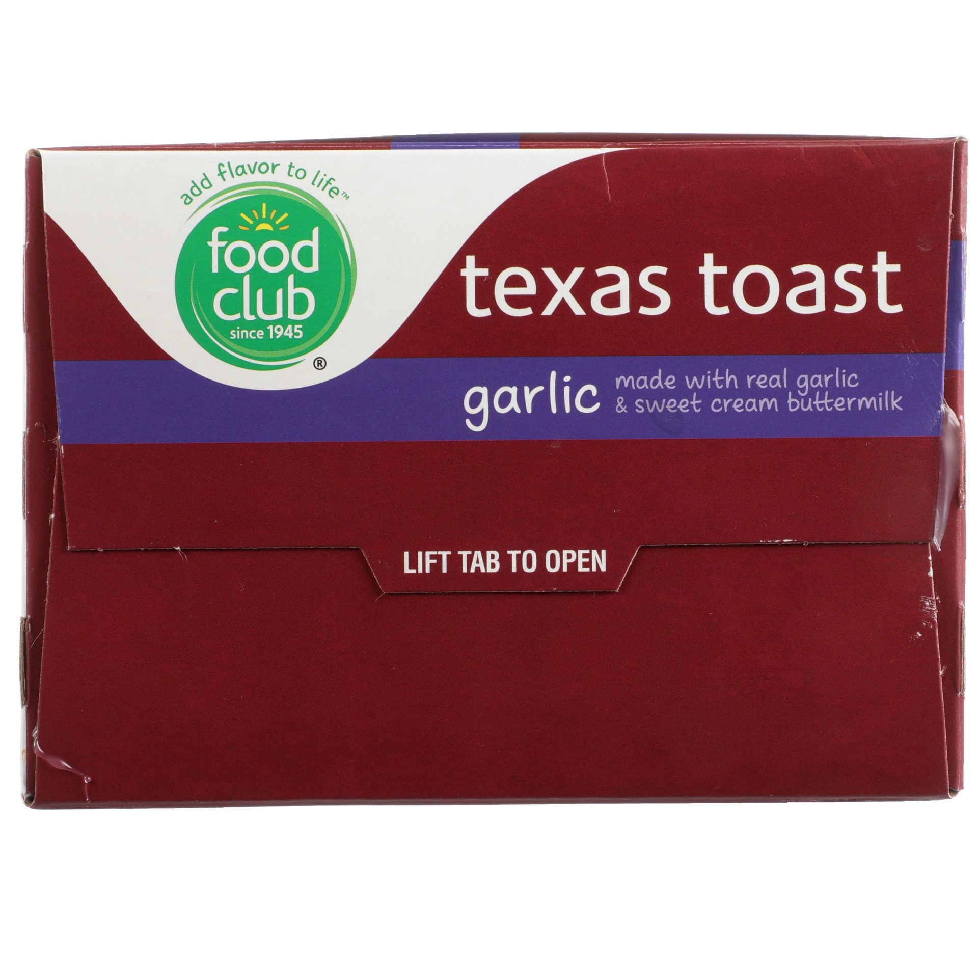 slide 4 of 6, Food Club Texas Toast - Garlic Hearth Baked, 11.25 oz