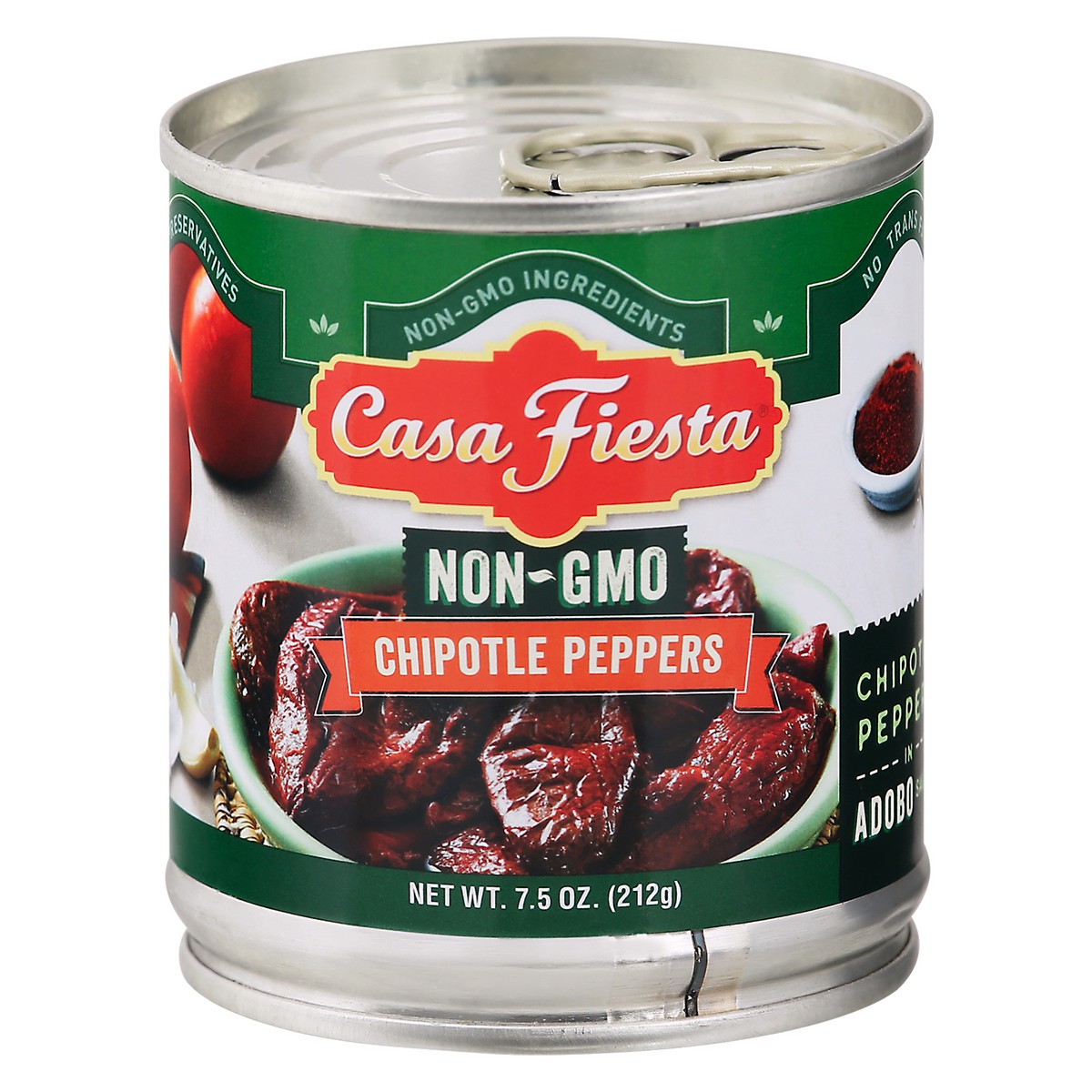 slide 1 of 9, Casa Fiesta Chipotle Peppers, 7.5 oz