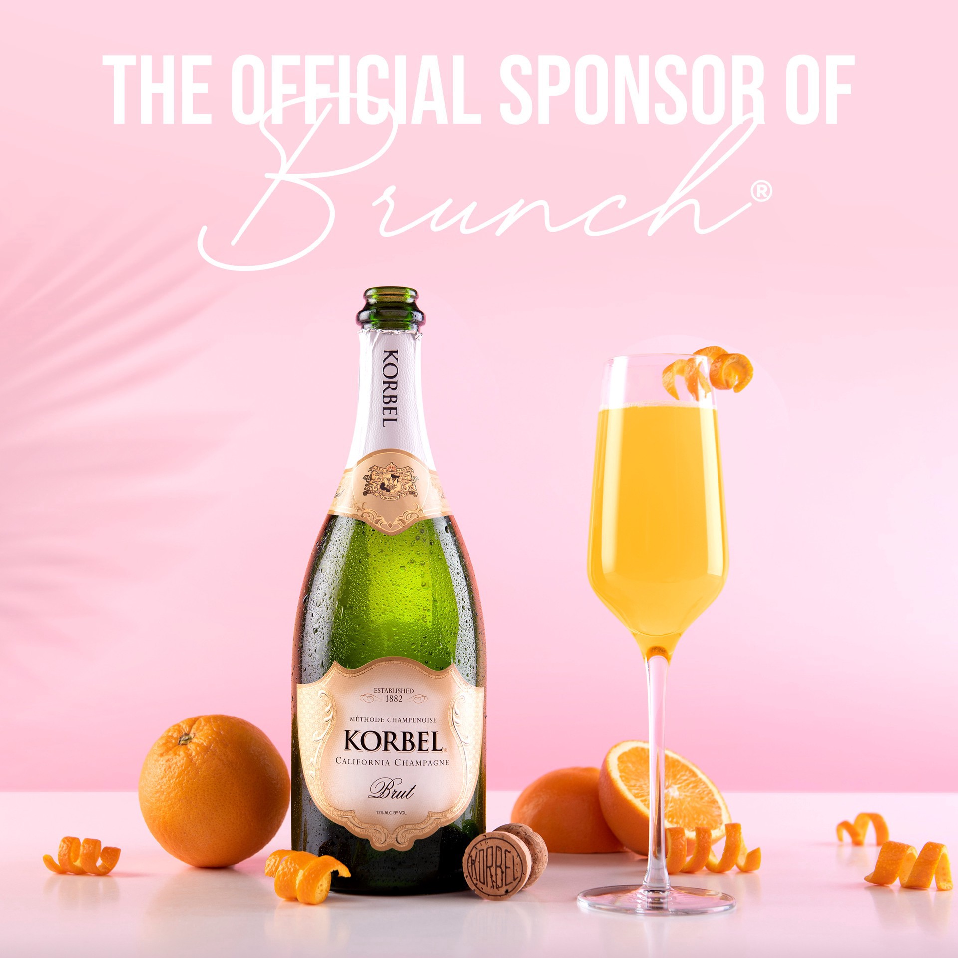 slide 5 of 5, Korbel Brut California Champagne Sparkling Wine, 750 mL Bottle, 24 Proof, 750 ml