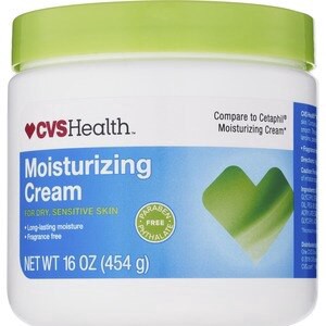 slide 1 of 1, CVS Health Moisturizing Cream For Dry And Sensitive Skin, 16 Oz, 1 ct