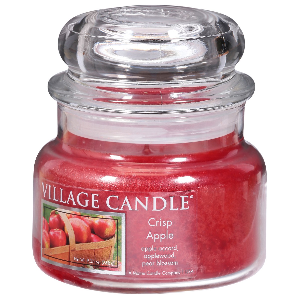 slide 9 of 9, Village Candle Crisp Apple Candle 1 ea, 11 oz