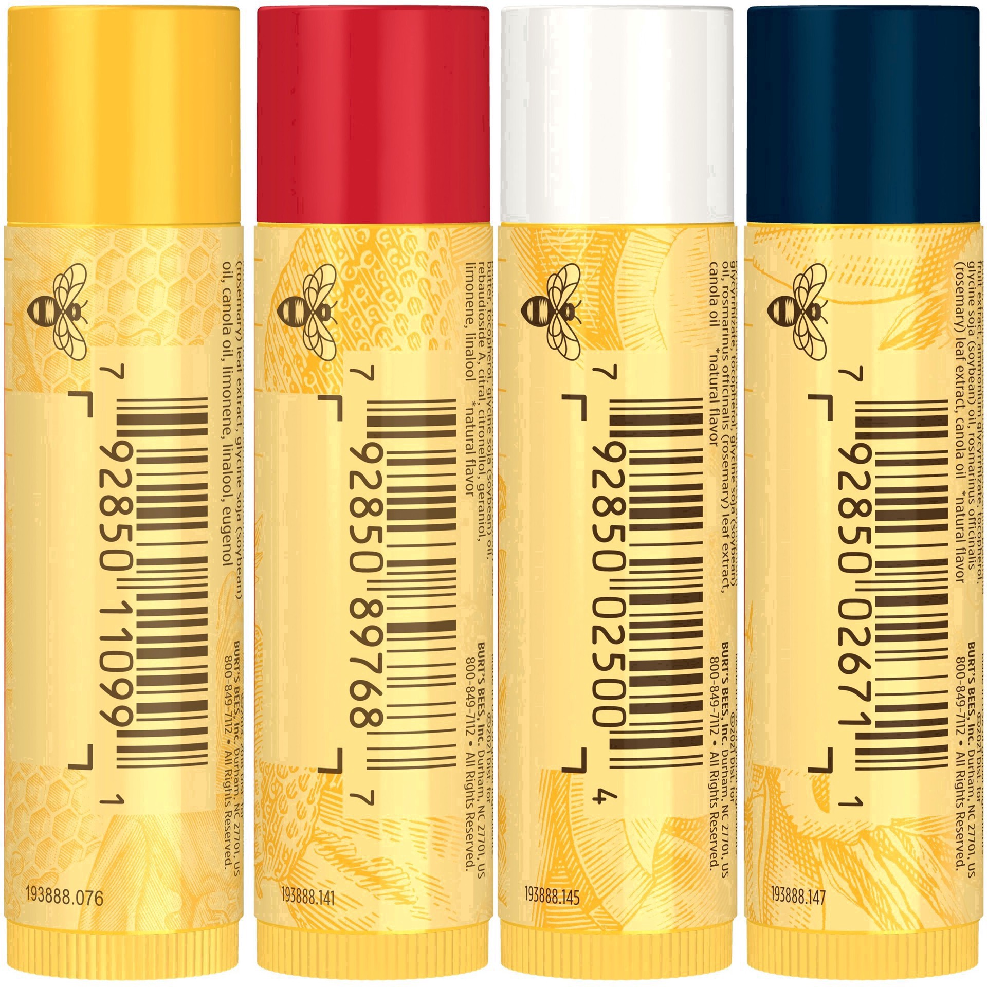 slide 147 of 150, Burt's Bees Natural Origin Moisturizing Multipack Lip Balm, 4 ct