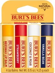 Burt's Bees Natural Origin Moisturizing Multipack Lip Balm