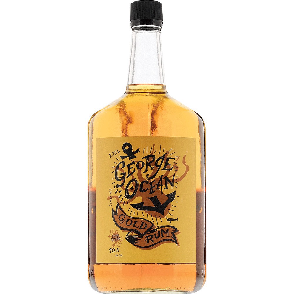 slide 1 of 1, George Ocean Gold Rum, 1.75 liter