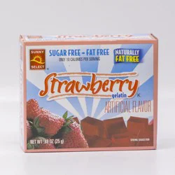 Sunny Select, Sugar Free Strawberry Gelatin