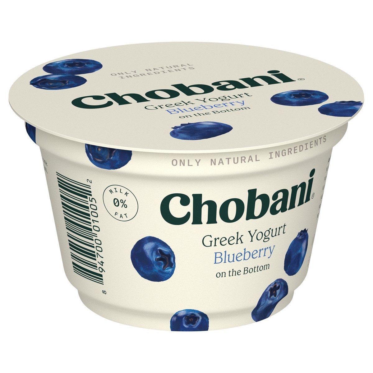 slide 2 of 9, Chobani® nonfat Greek yogurt, blueberry, 