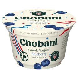 Chobani Yogurt, Nonfat, Greek, Blueberry