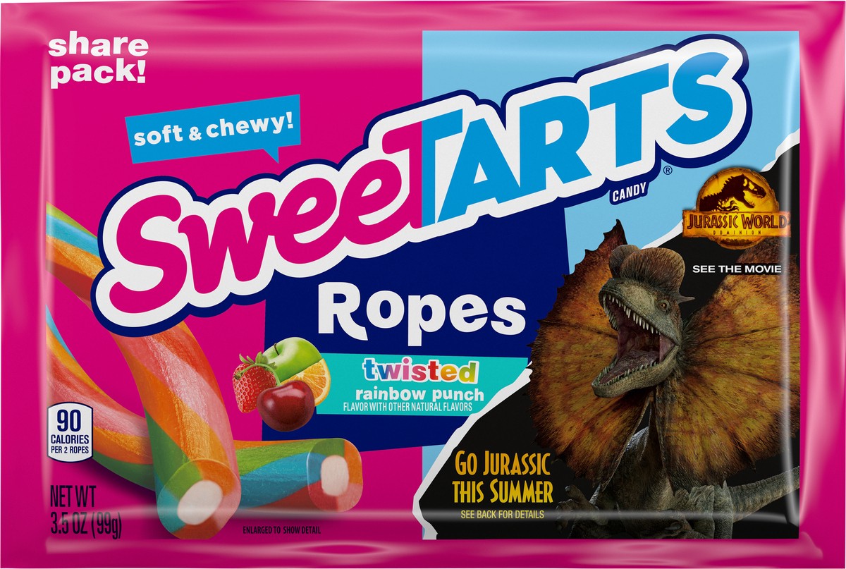 slide 6 of 11, SweeTARTS FERRARA CANDY COMPANY SweeTarts - SWT 71512 159433 ROPE TW RAINBOW SP PCH 71512 - EvDay 3.5oz 2023-148-3, 3.5 oz