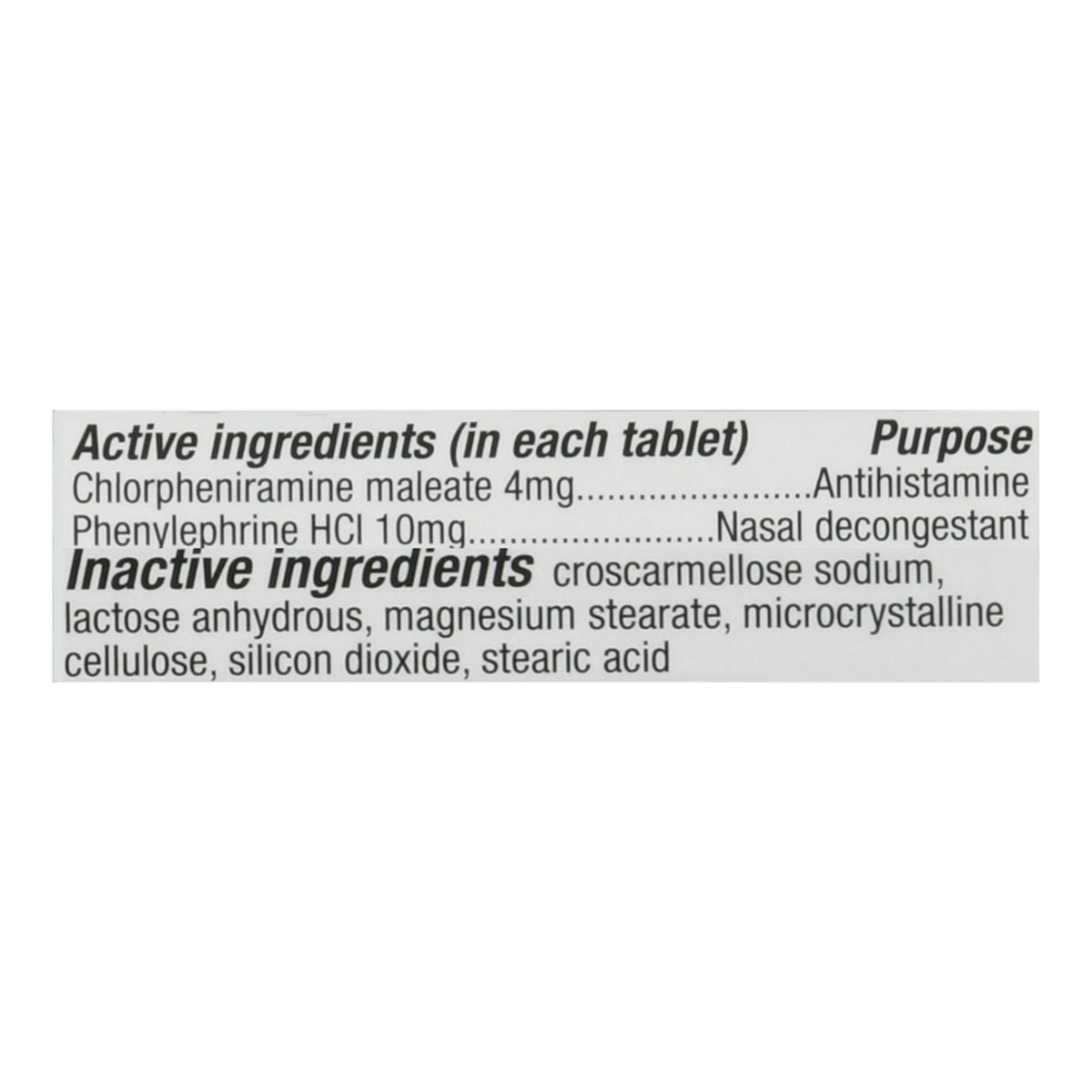 slide 5 of 13, HealthA2Z Cold & Allergy Nasal Decongestant Antihistamine 24 Tablets 24 ea, 24 ct