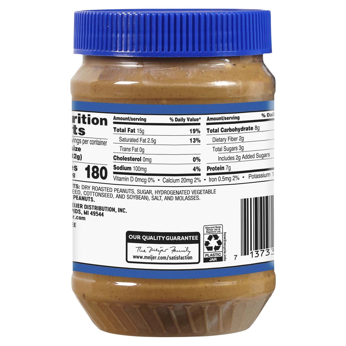 slide 13 of 17, Meijer Crunchy Peanut Butter, 28 oz