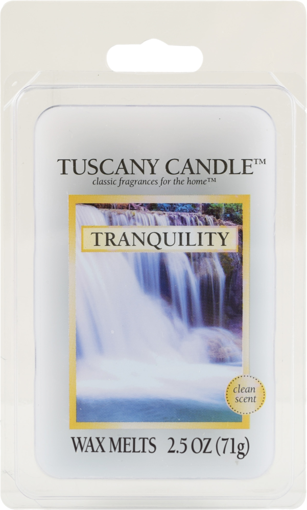 slide 1 of 1, Tuscany Candle Tranquility Wax Melts White, 2.5 oz