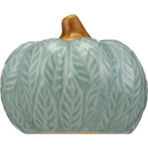 slide 1 of 1, Fall Fest Ceramic Pumpkin Dã©Cor, Assorted Colors, 1 Ct, 1 ct