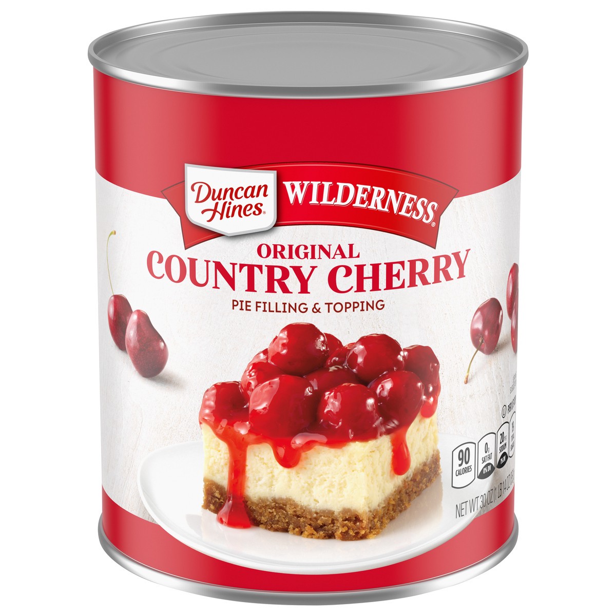 slide 1 of 5, Duncan Hines Wilderness Original Country Cherry Pie Filling and Topping, 30 oz., 30 oz
