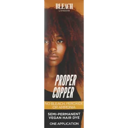 Bleach London Super Cool Semi-Permanent Hair Color, Proper Copper