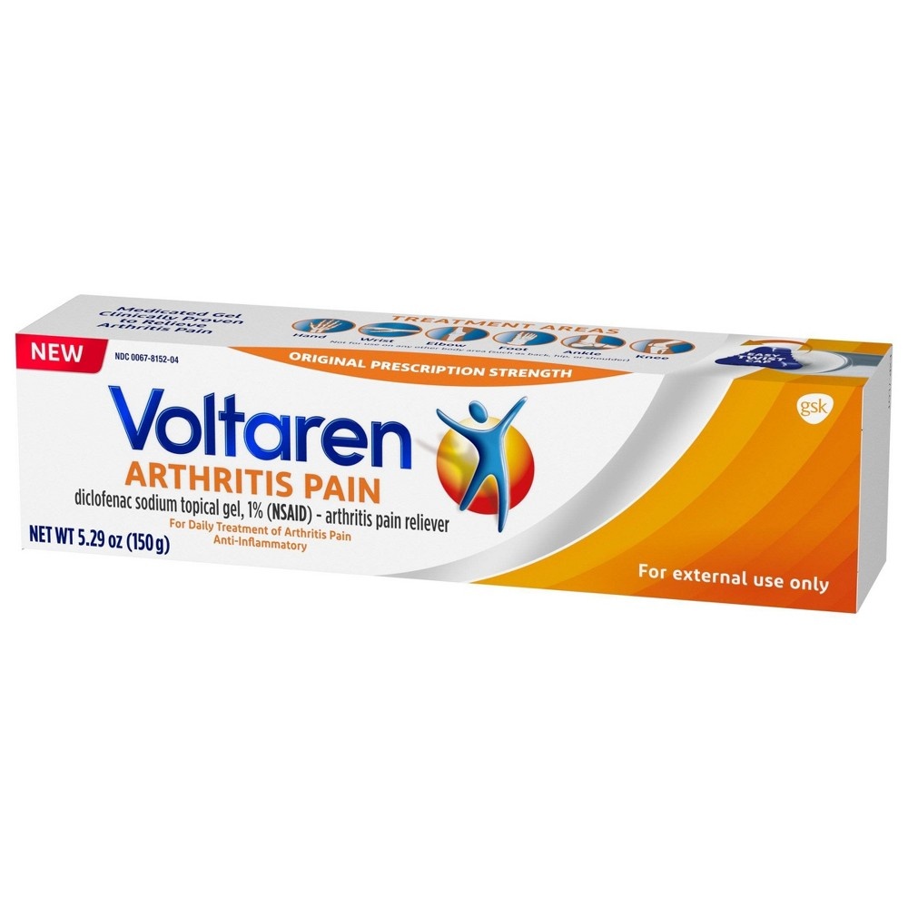 Voltaren Topical Arthritis Pain Relief Gel Tube 5.3 oz | Shipt