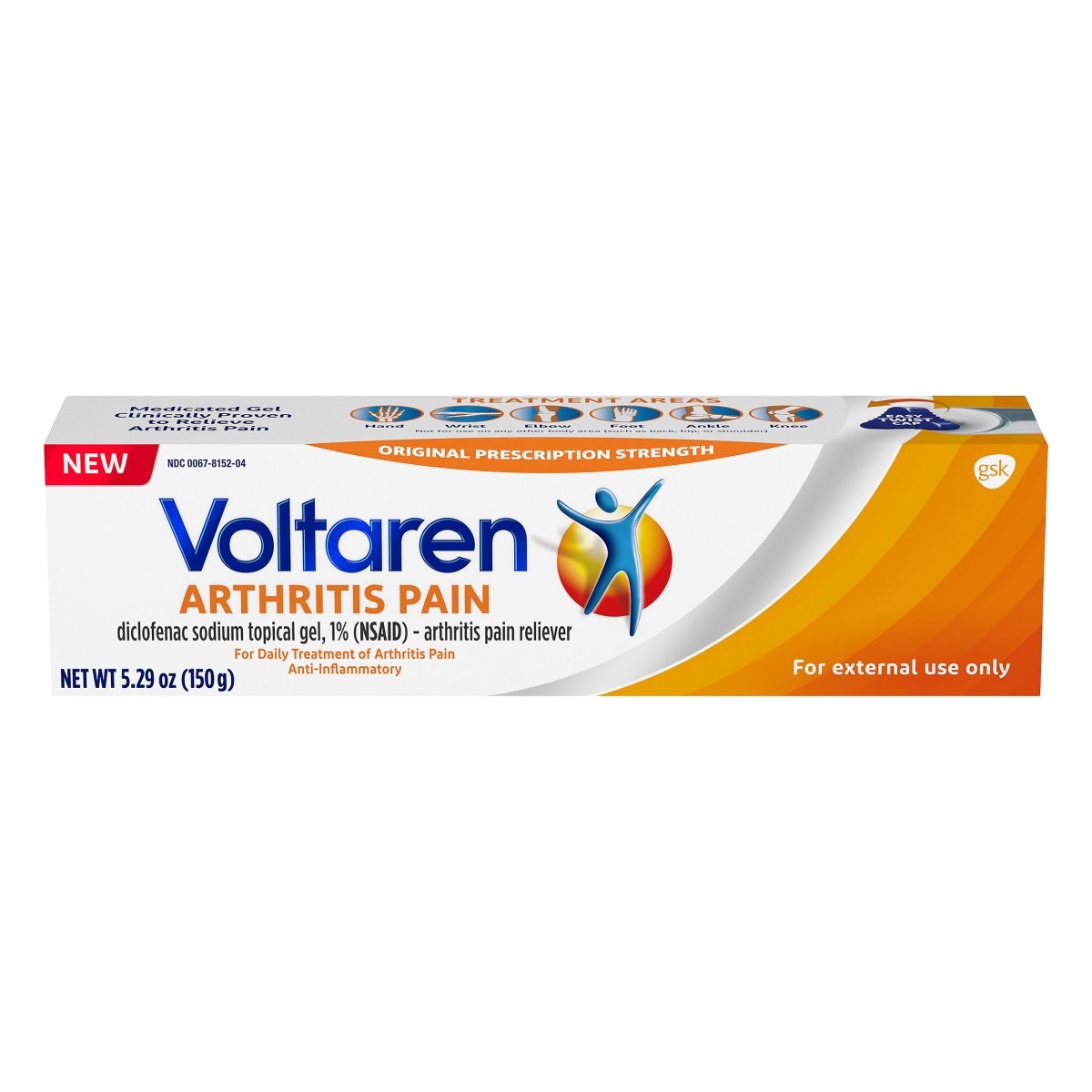 Voltaren Topical Arthritis Pain Relief Gel Tube 5.3 oz | Shipt