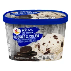 Giant Real Ice Cream Cookies & Cream