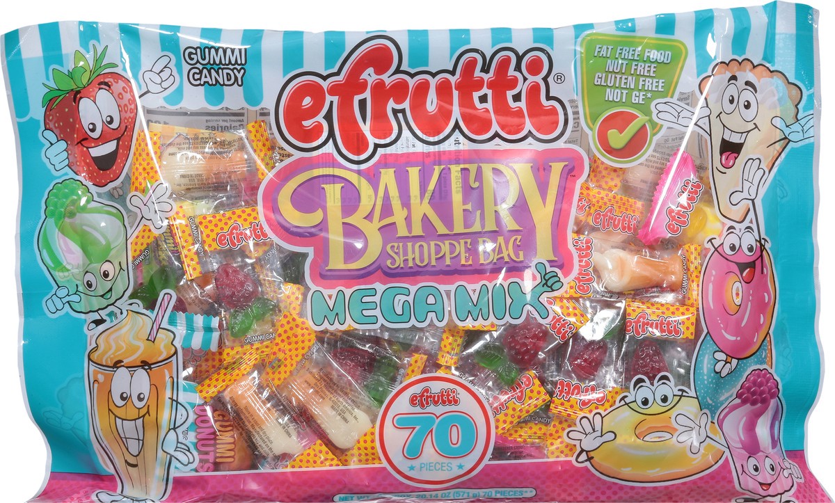 slide 13 of 15, eFrutti Mega Mix Gummi Candy 70 ea, 70 ct