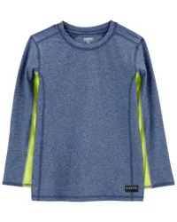 Oshkosh Kid Active Colorblock Long-Sleeve Tee - Blue Blue 12