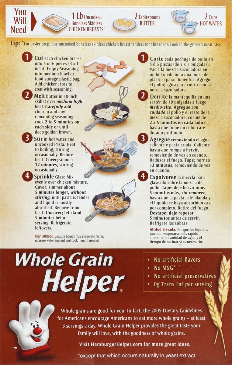 slide 6 of 6, Betty Crocker Lemon & Herb Chicken Whole Grain Chicken Helper, 5.7 oz