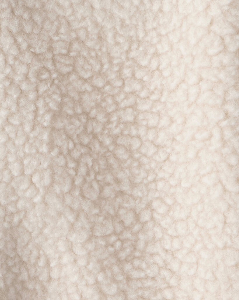 slide 2 of 2, Carter's Baby Boy Color Block Fleece Zip-Up Jumpsuit - Cream/Blue Cream 18M, 1 ct