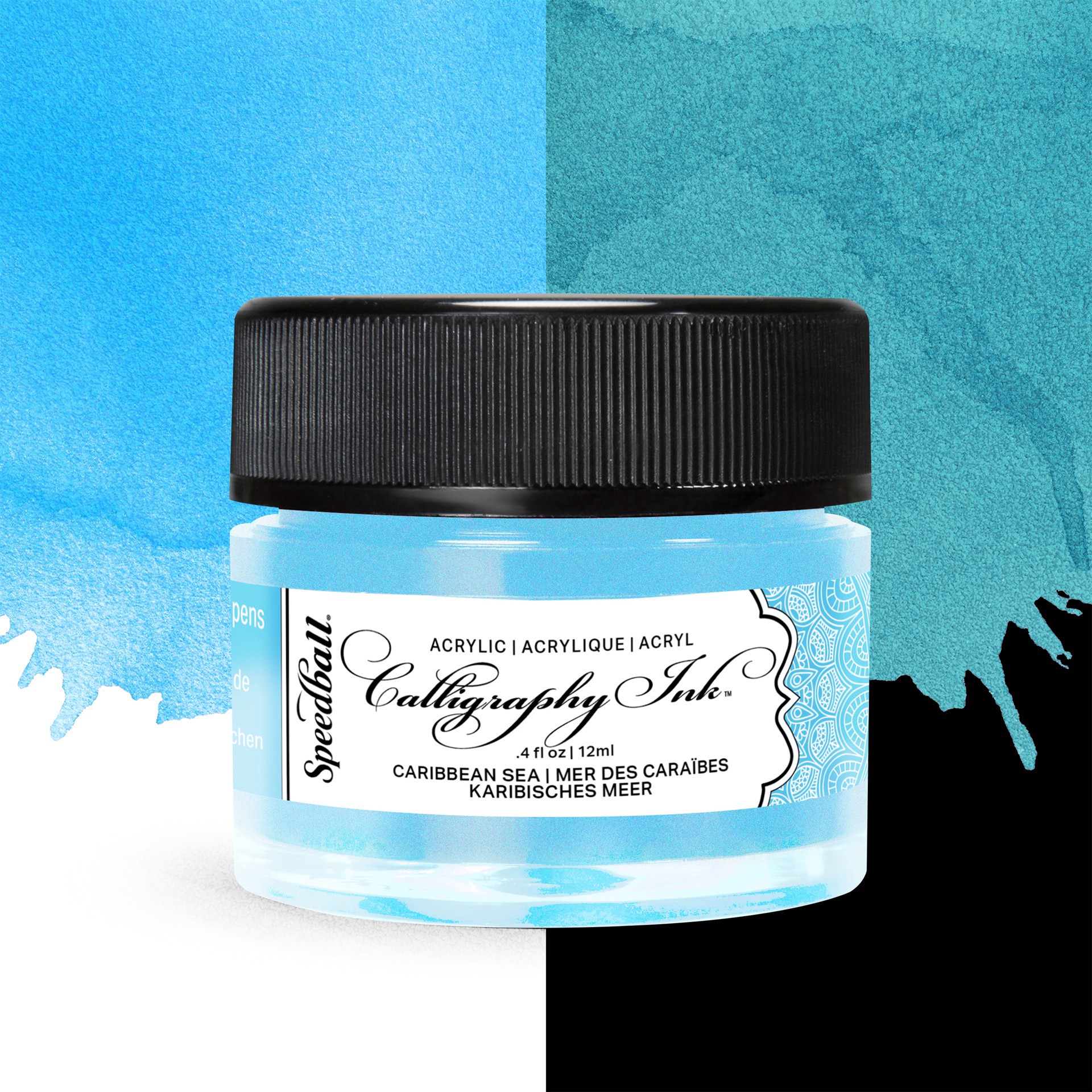 slide 4 of 8, Speedball Iridescent Calligraphy Ink Set, 0.4 fl oz